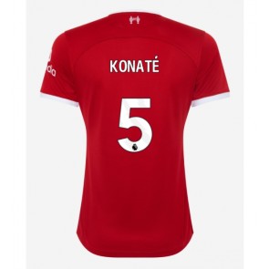 Liverpool Ibrahima Konate #5 Hemmatröja Dam 2023-24 Kortärmad